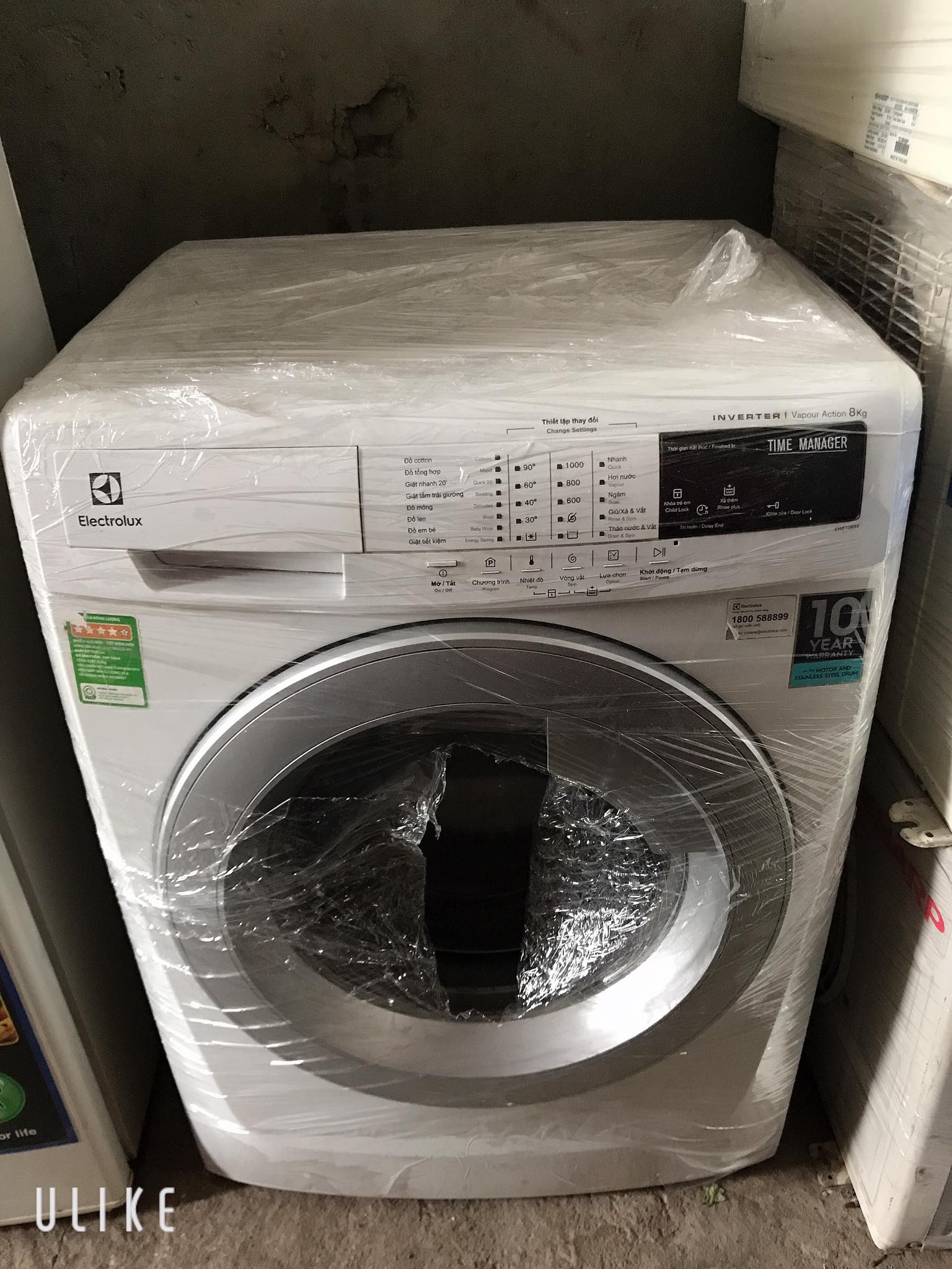 Đánh giá máy giặt Electrolux Inverter 8kg EWF8025 có tốt không? |  websosanh.vn